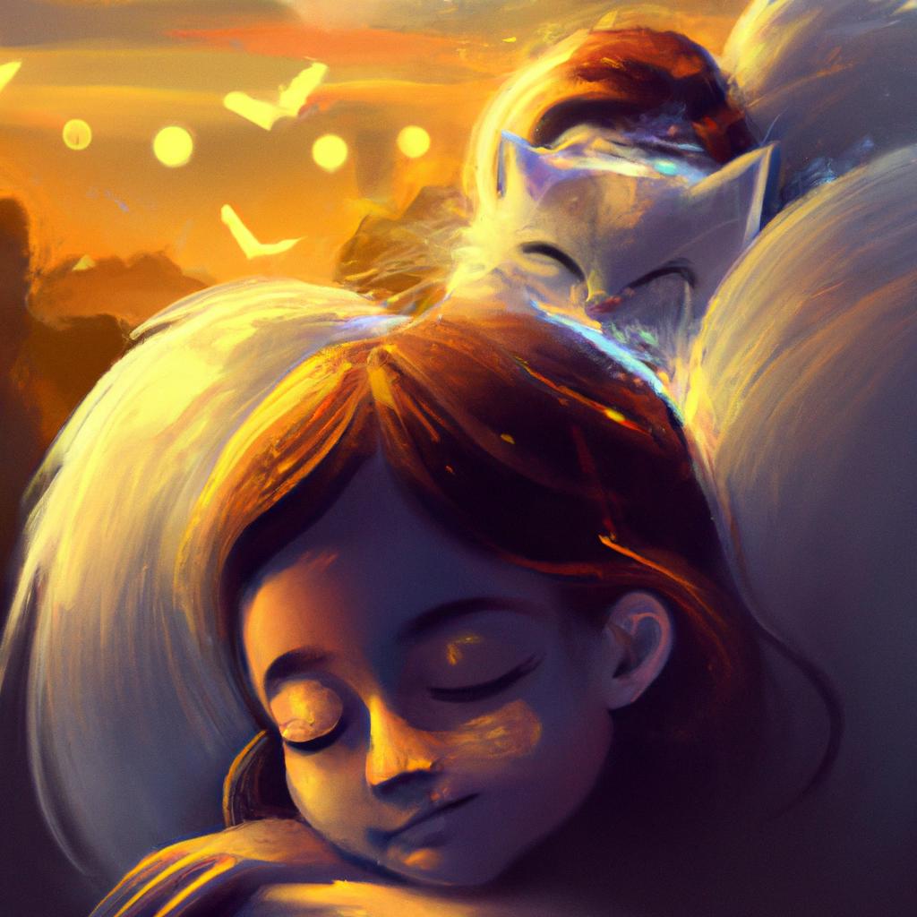 Imagem de capa do post Sonhar com Dois Gatos: Descubra o Significado! com um desenho digital