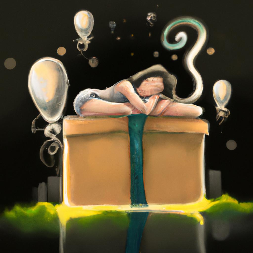 Imagem de capa do post Sonhar com Embalagem de Presente: Descubra o seu Significado! com um desenho digital
