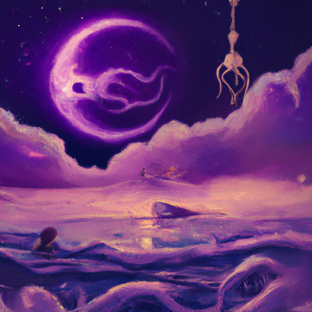Imagem de capa do post "Sonhar com Endemoniado: Descubra o Significado dos Seus Sonhos!" com um desenho digital