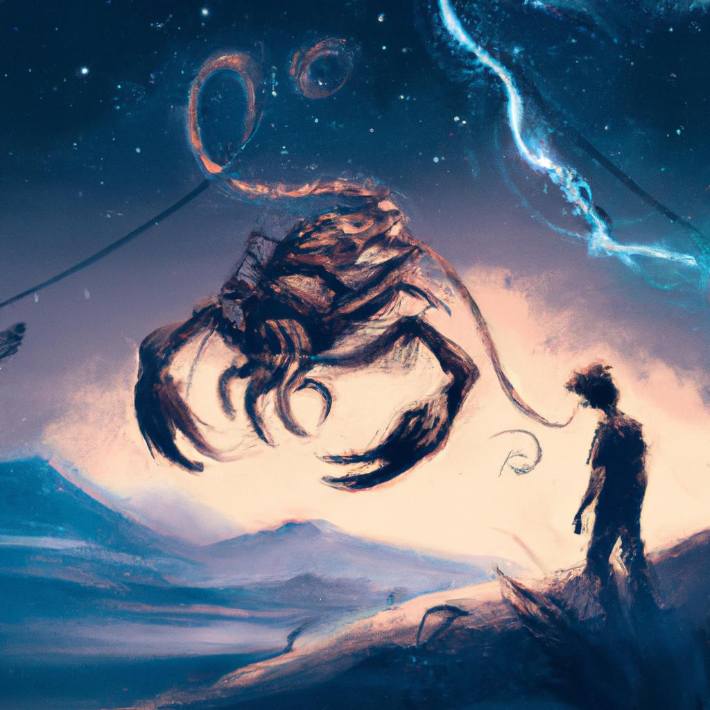 Imagem de capa do post "O que Significa Sonhar com Escorpião Morto? Descubra!" com um desenho digital