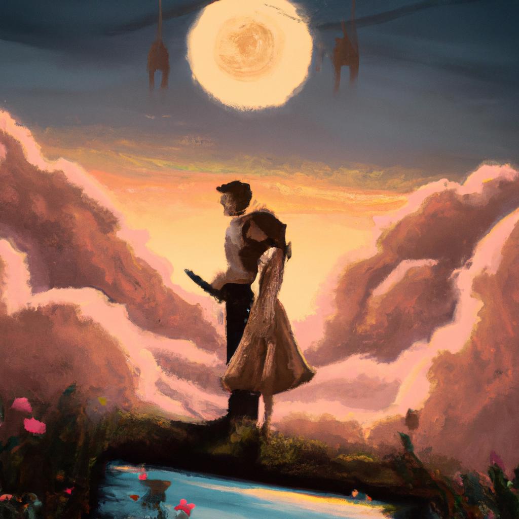 Imagem de capa do post "Sonhar com Esposa Gravida: O Significado Revelado!" com um desenho digital