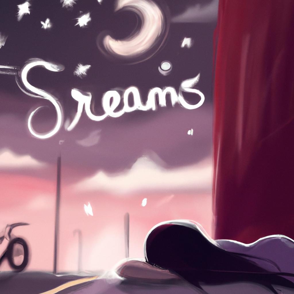 Imagem de capa do post "Descubra o Significado de Sonhar com Estrelas Caindo!" com um desenho digital