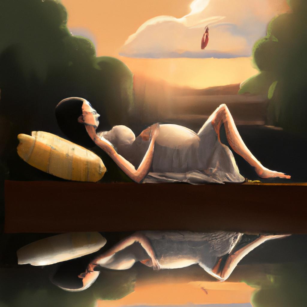Imagem de capa do post "Sinta o Significado do Sonho: Eu Mesma Gravida!" com um desenho digital