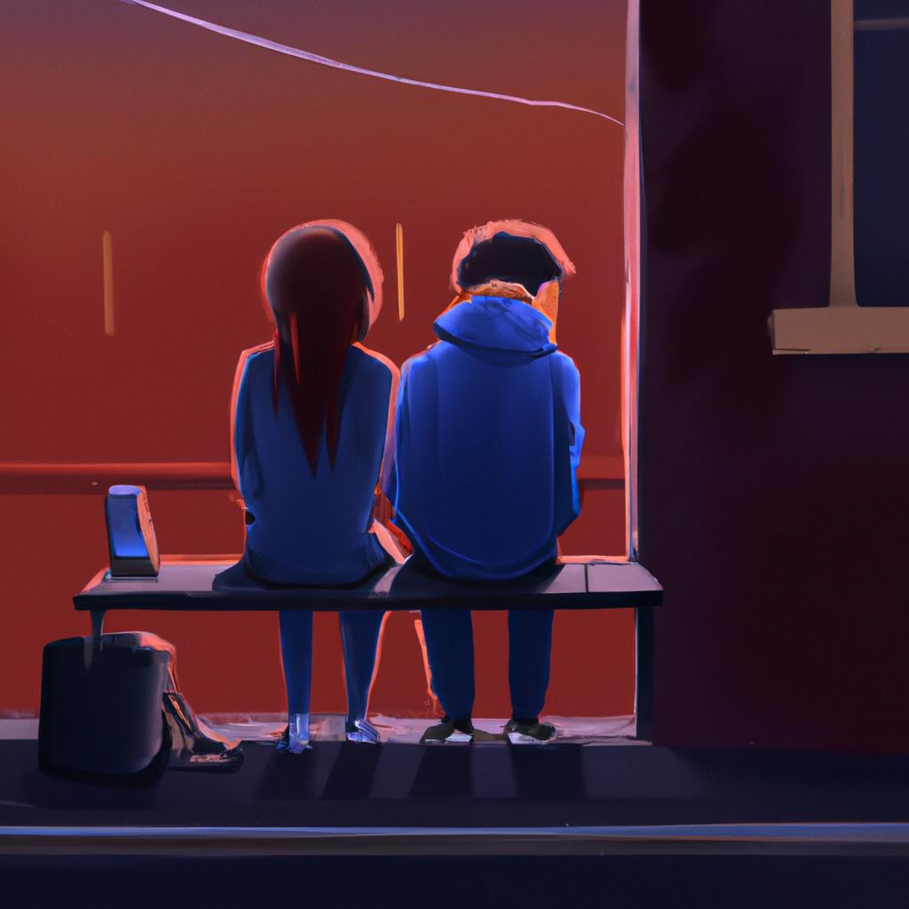 Imagem de capa do post "Sonhar com Ex Namorada: Descubra o Significado!" com um desenho digital