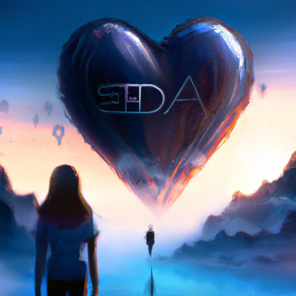 Imagem de capa do post "Descubra o Significado de Sonhar com Facada no Coração!" com um desenho digital