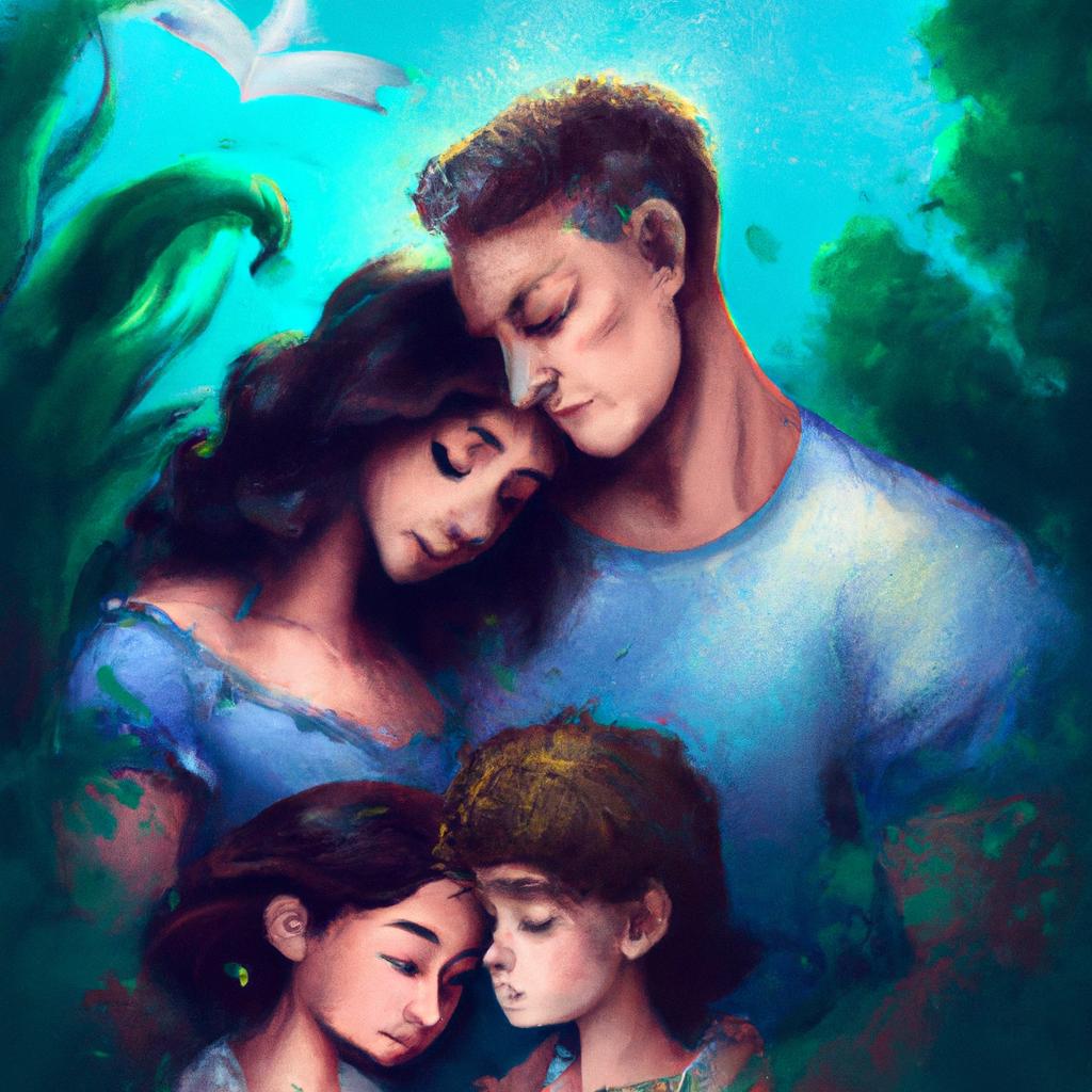 Imagem de capa do post "Descubra o Significado de Sonhar com Família em "Livro dos Sonhos"!" com um desenho digital