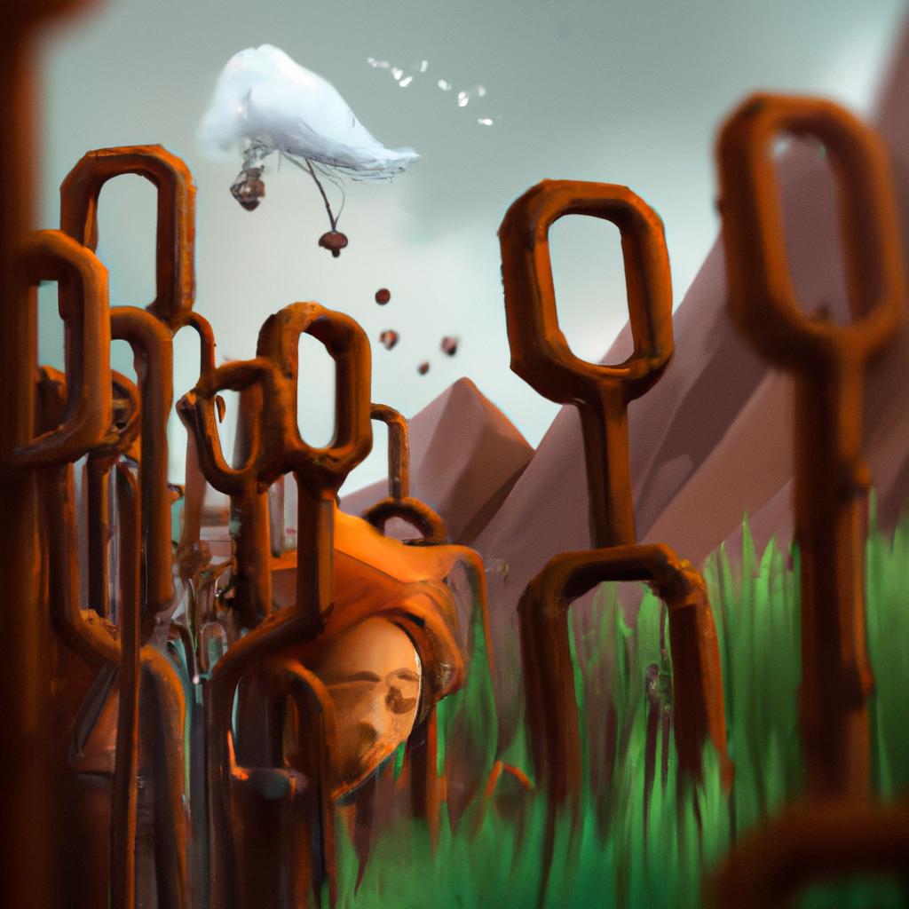 Imagem de capa do post "Significado do Sonho com Ferro Enferrujado: Descubra o Seu!" com um desenho digital
