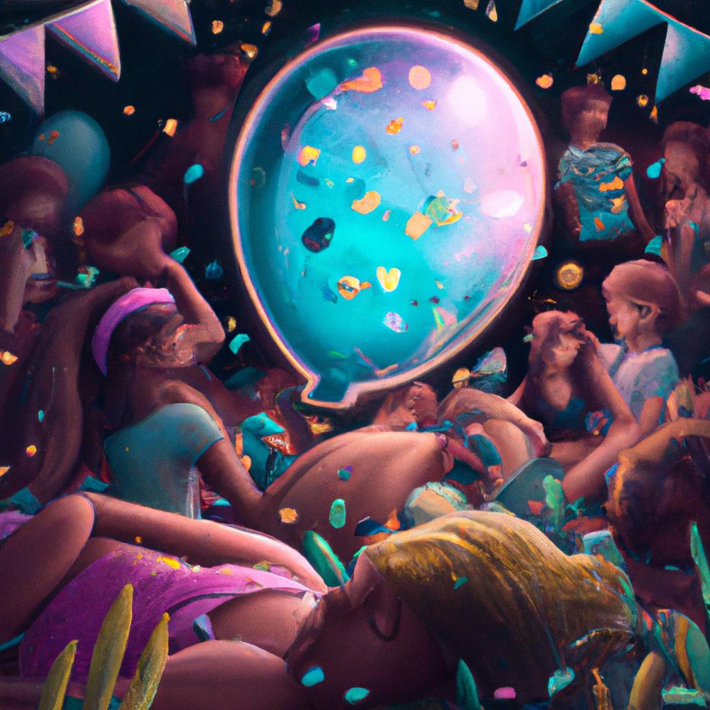 Imagem de capa do post Sonhar com Festa e Muita Gente Conhecida: Entenda o Significado! com um desenho digital