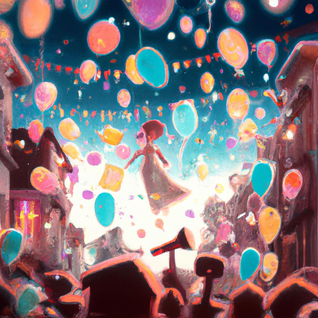 Imagem de capa do post Sonhar com Festa Cheia de Gente: O Que Significa? com um desenho digital