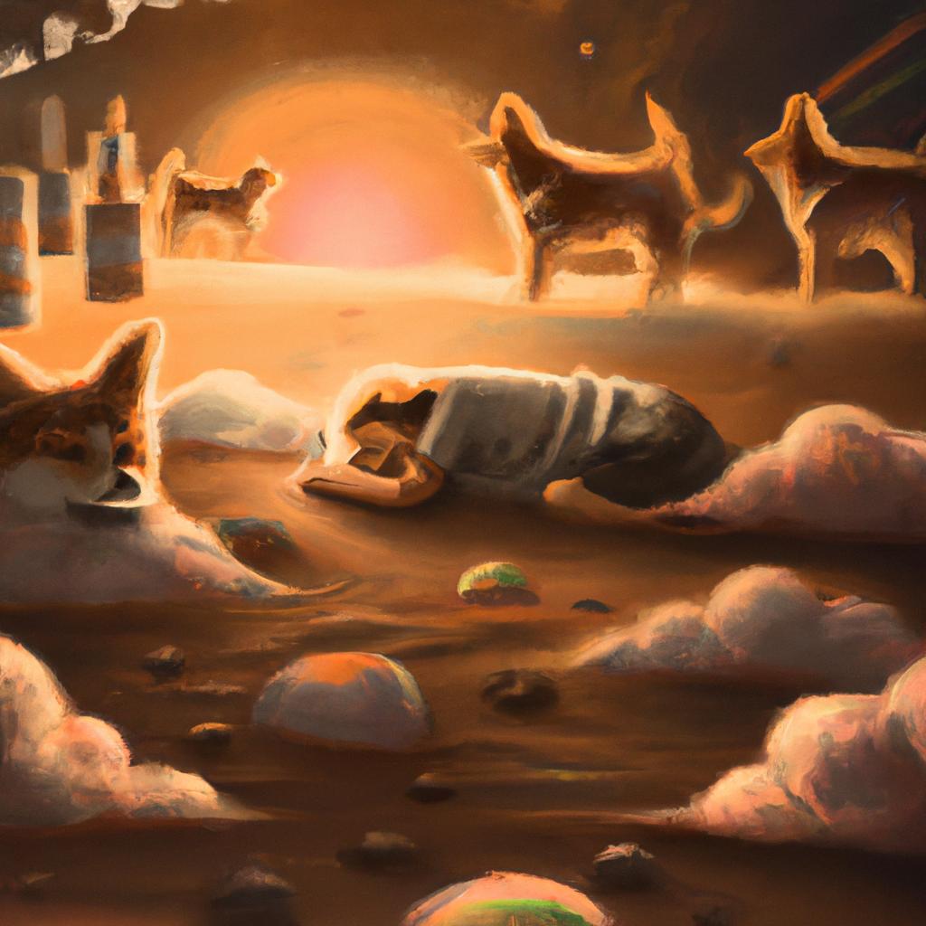 Imagem de capa do post "Sonhar com Fezes de Cachorro: Entenda o Significado!" com um desenho digital