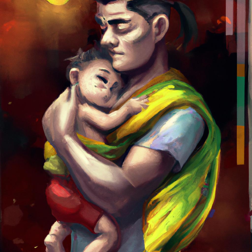 sonhar com filho bebe no colo2