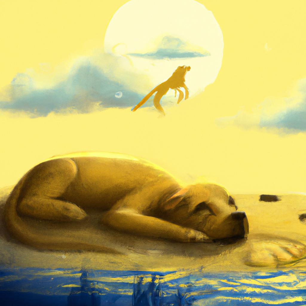 sonhar com filhote de cachorro amarelo3