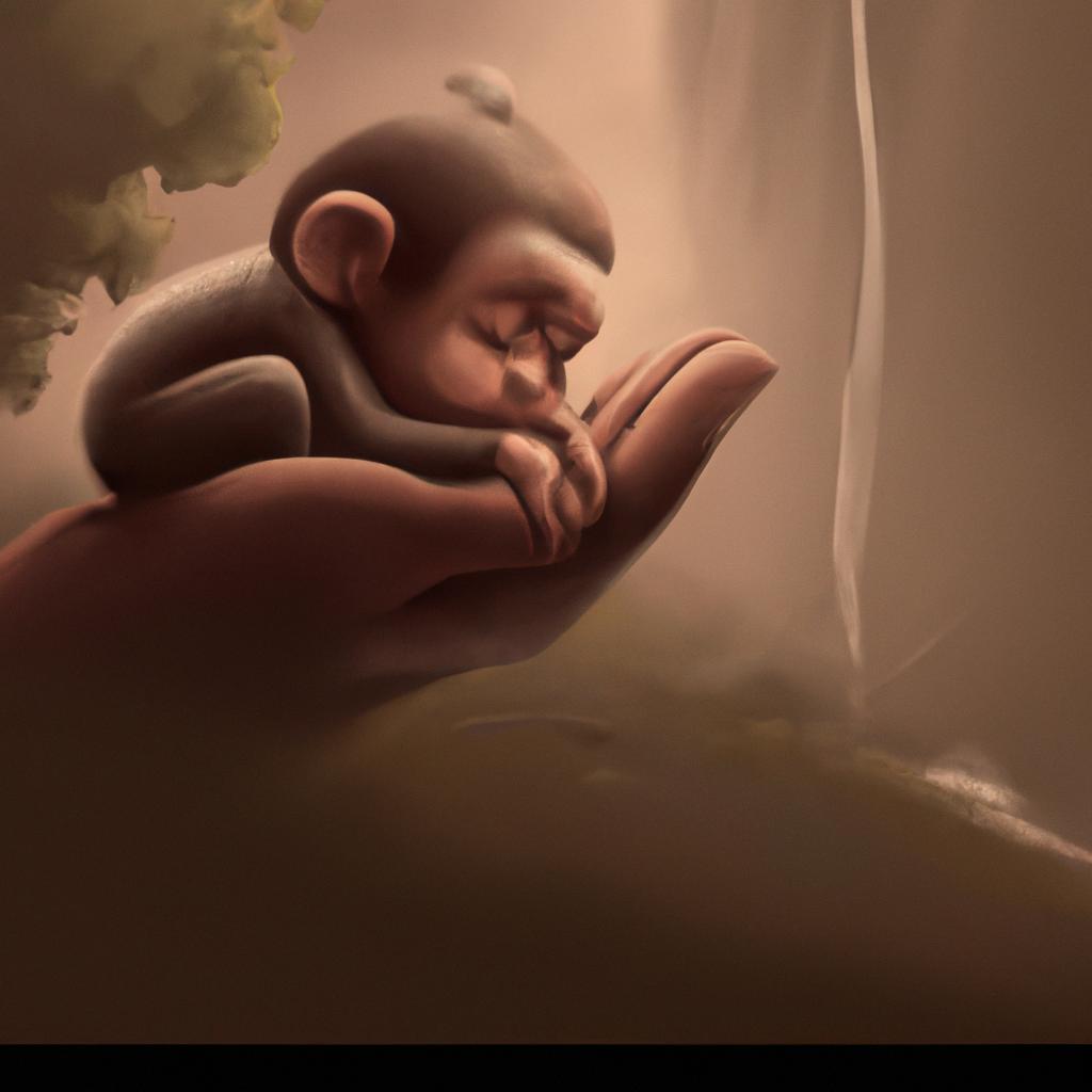 sonhar com filhote de macaco3
