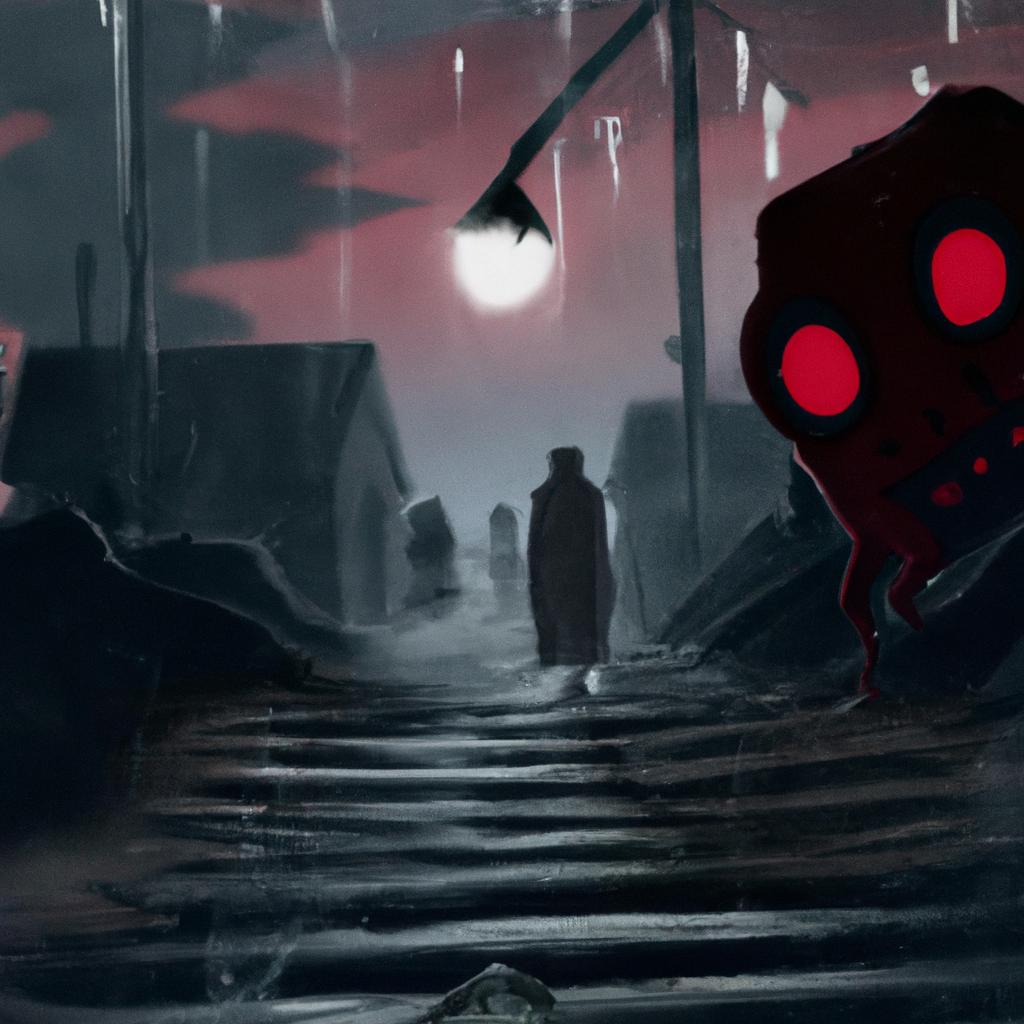 Imagem de capa do post "Sonhar com Filme de Terror: O Que Significa? Descubra Agora!" com um desenho digital