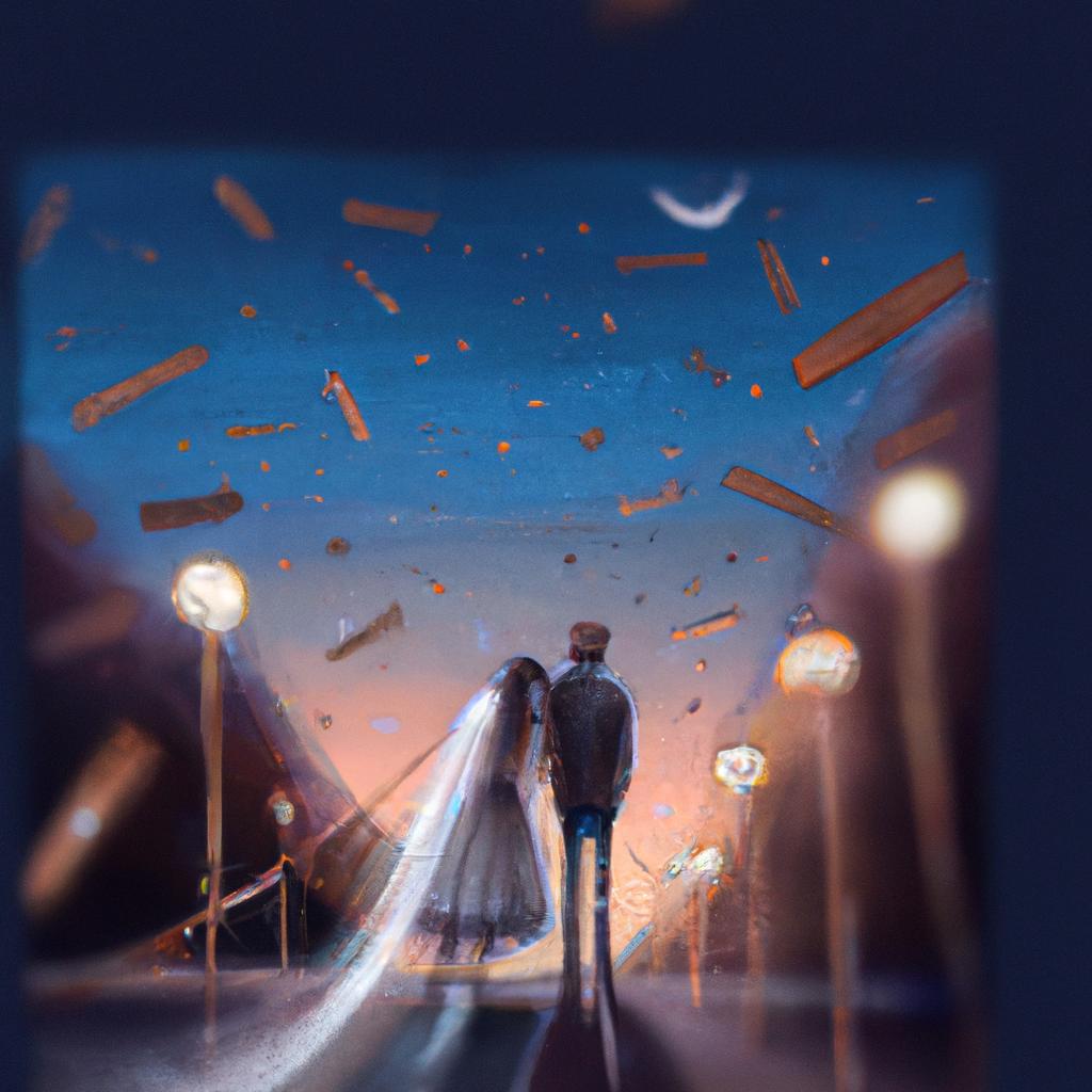 Imagem de capa do post "Sonhar com Fim de Casamento: Descubra o Que Significa!" com um desenho digital