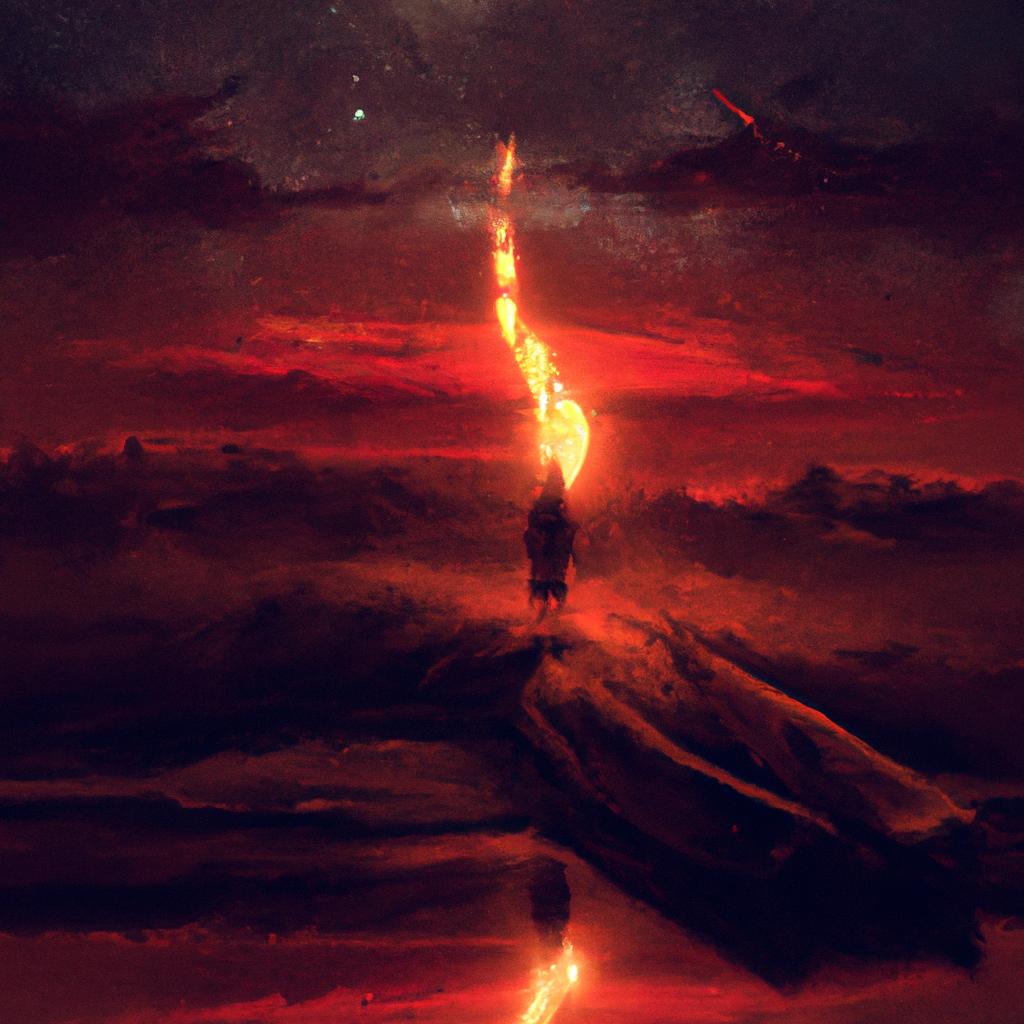 Imagem de capa do post "Sonhar com Fósforo: Descubra o Significado Escondido!" com um desenho digital