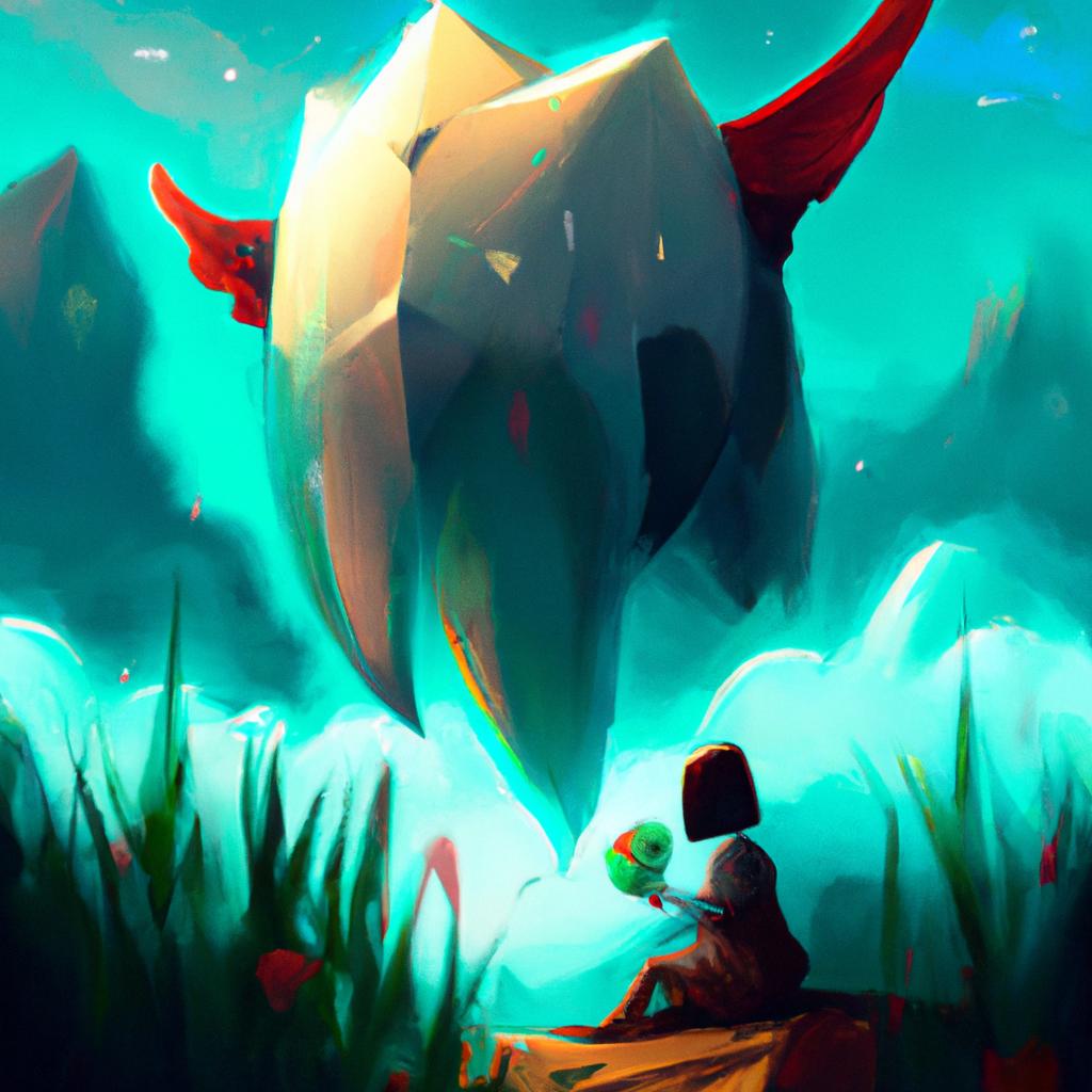 Imagem de capa do post "Descubra o Significado Quando Você Sonhar com Gabiru!" com um desenho digital