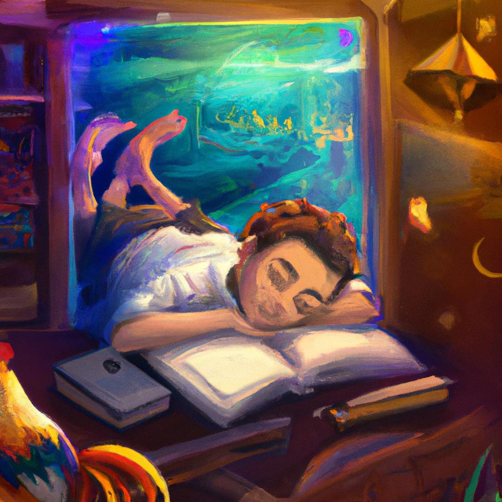 Imagem de capa do post Descubra o que Significa Sonhar com Galo Livro dos Sonhos! com um desenho digital