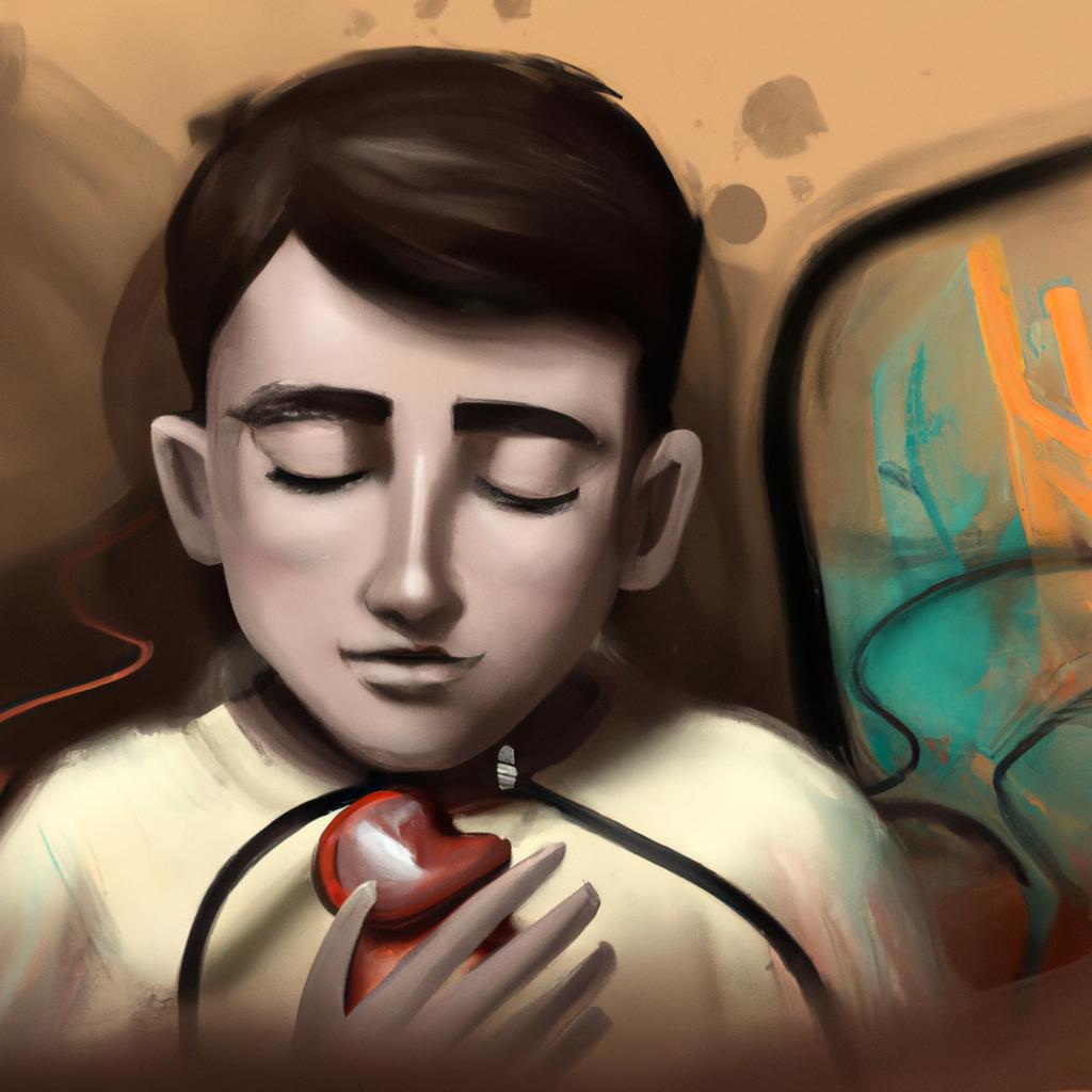 Imagem de capa do post "Sonhar com Garganta Inflamada: Descubra o Significado!" com um desenho digital