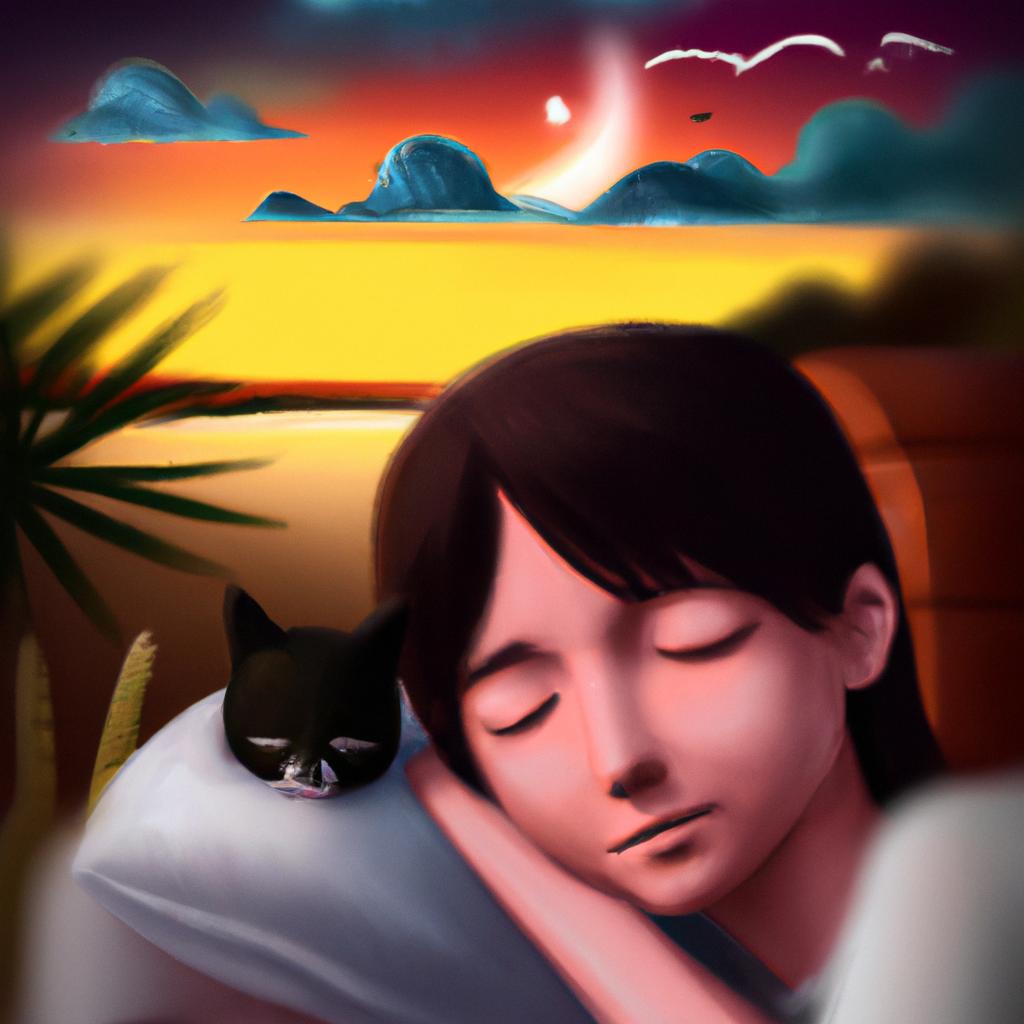 Imagem de capa do post "Sonhar com Gata no Cio: Entenda o Significado!" com um desenho digital