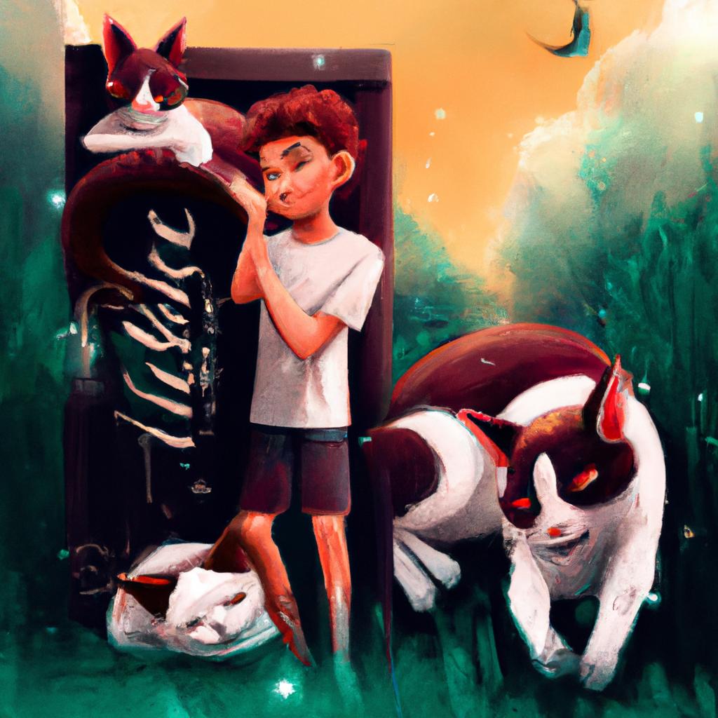 Imagem de capa do post Sonhar com Gatinhos: Descubra O Que isso Significa! com um desenho digital