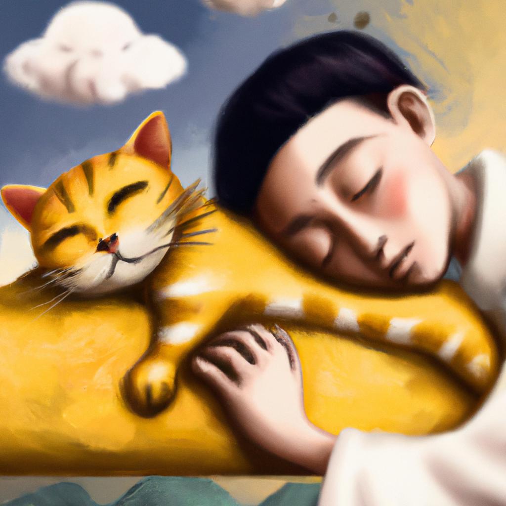 sonhar com gato amarelo e branco3