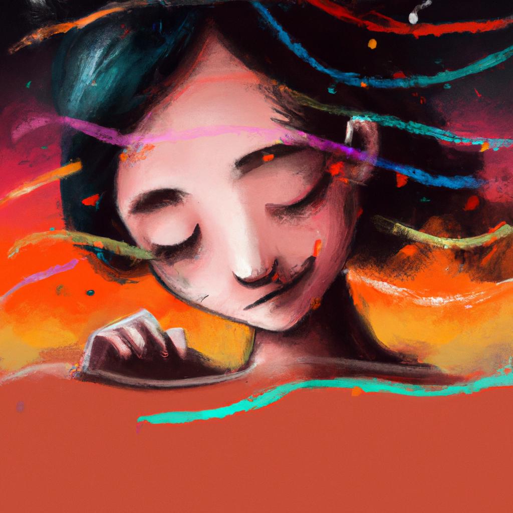 Imagem de capa do post "Descubra o que Significa Sonhar com Glitter: Uma Viagem Fantástica!" com um desenho digital
