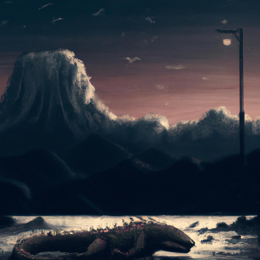 desenho digital com osonhar com godzilla