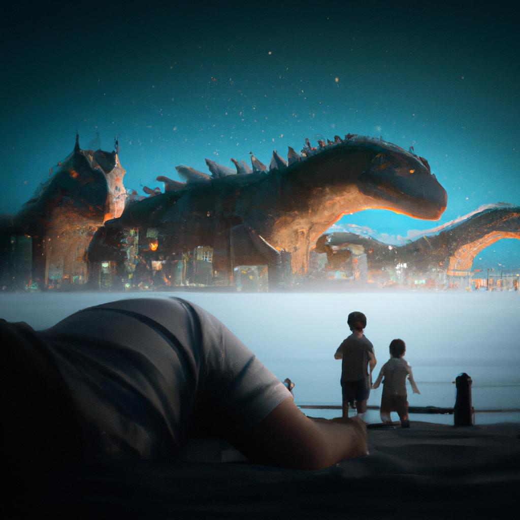 sonhar com godzilla