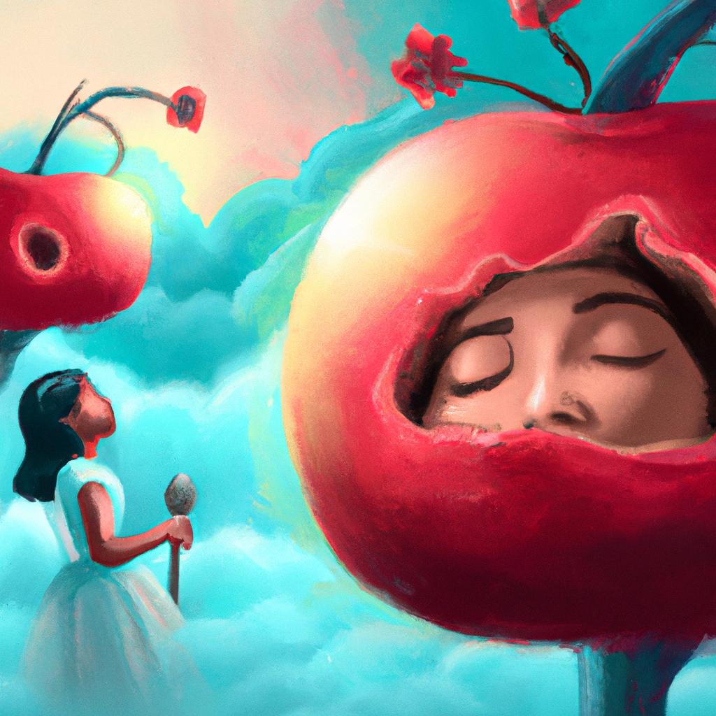 Imagem de capa do post "Descubra o Significado de Sonhar com Goiaba Podre!" com um desenho digital