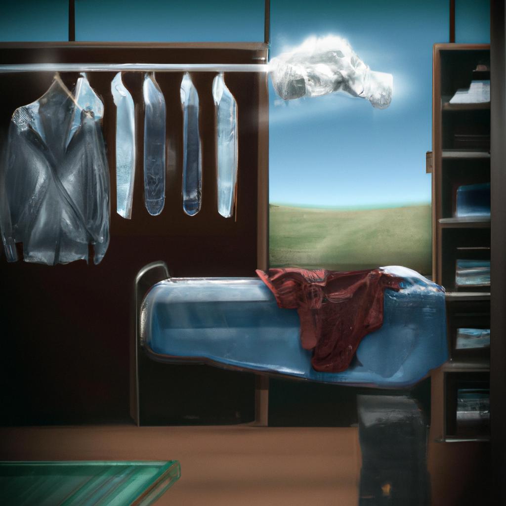 Imagem de capa do post "Sonhar com Guarda Roupa Desmontado: Entenda o Significado!" com um desenho digital