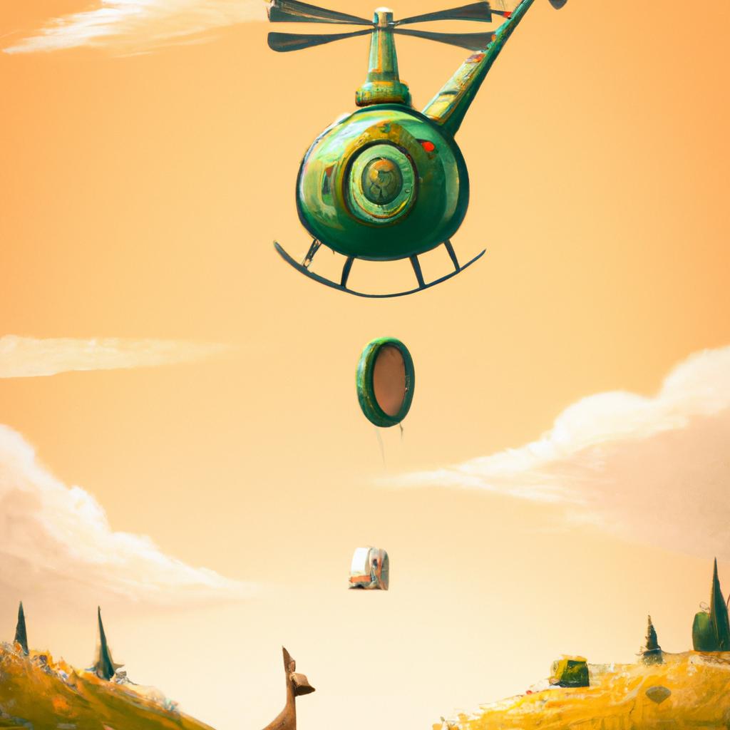 Imagem de capa do post Descubra o que Significa Sonhar com Helicóptero no Jogo do Bicho! com um desenho digital