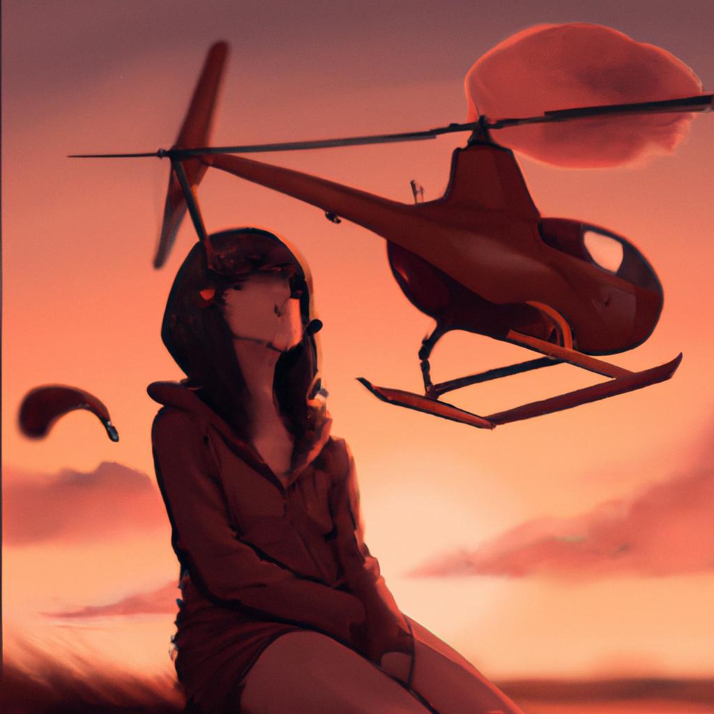 Imagem de capa do post Sonhar Com Helicóptero: Descubra O Que Significa! com um desenho digital