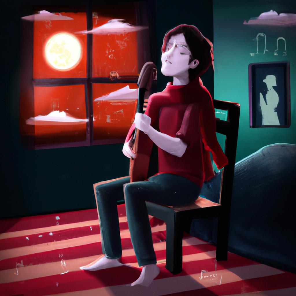 Imagem de capa do post "Descubra o Que Significa Sonhar com Homem Cantando!" com um desenho digital