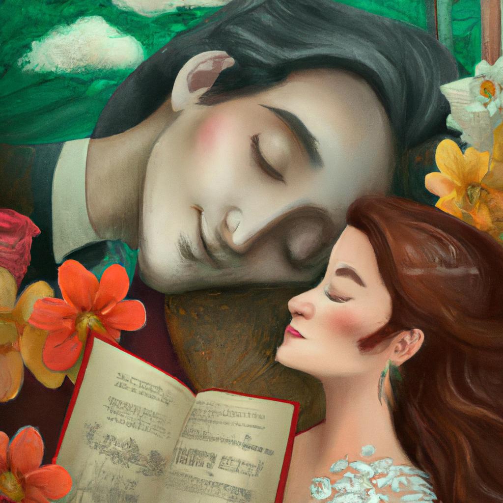 Imagem de capa do post "Descubra o que Significa Sonhar com Homem Casado: Livro dos Sonhos!" com um desenho digital