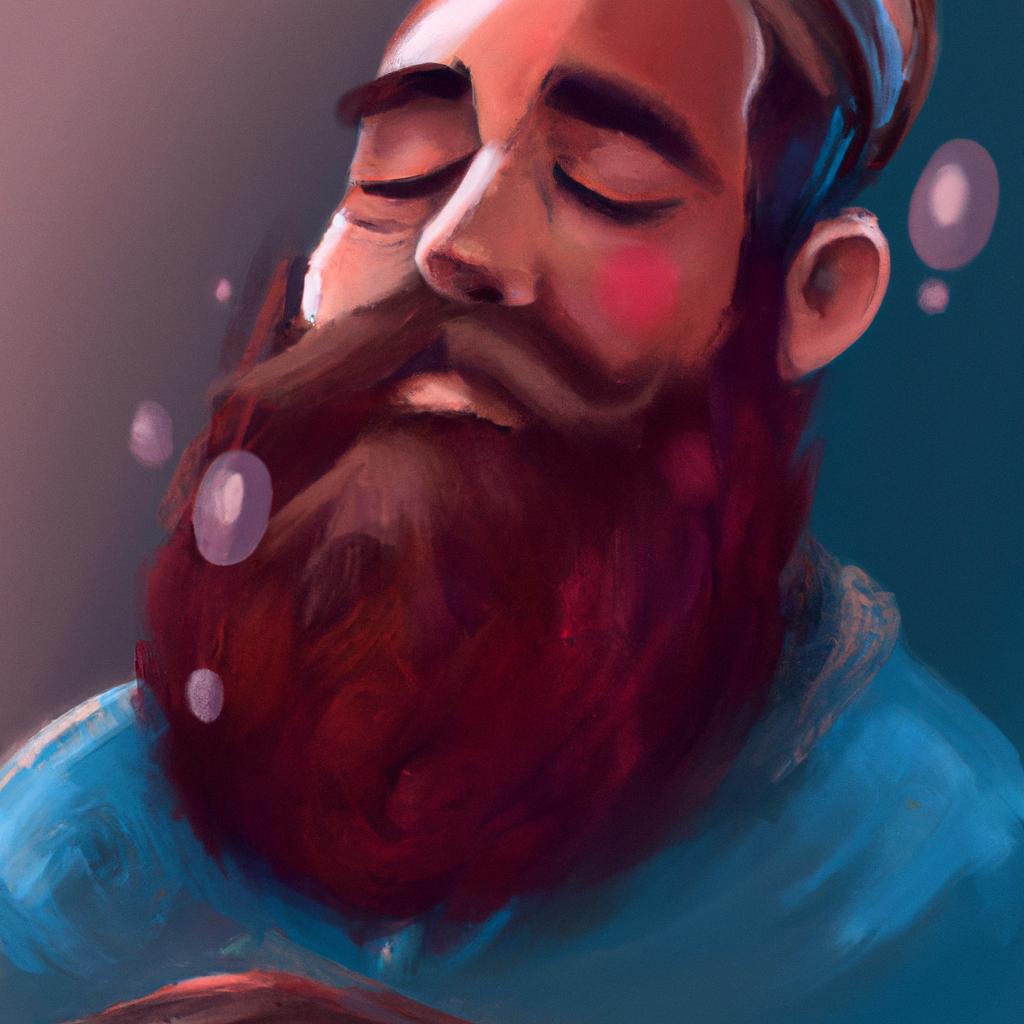 Imagem de capa do post Descubra o que Significa Sonhar com Homem de Barba! com um desenho digital