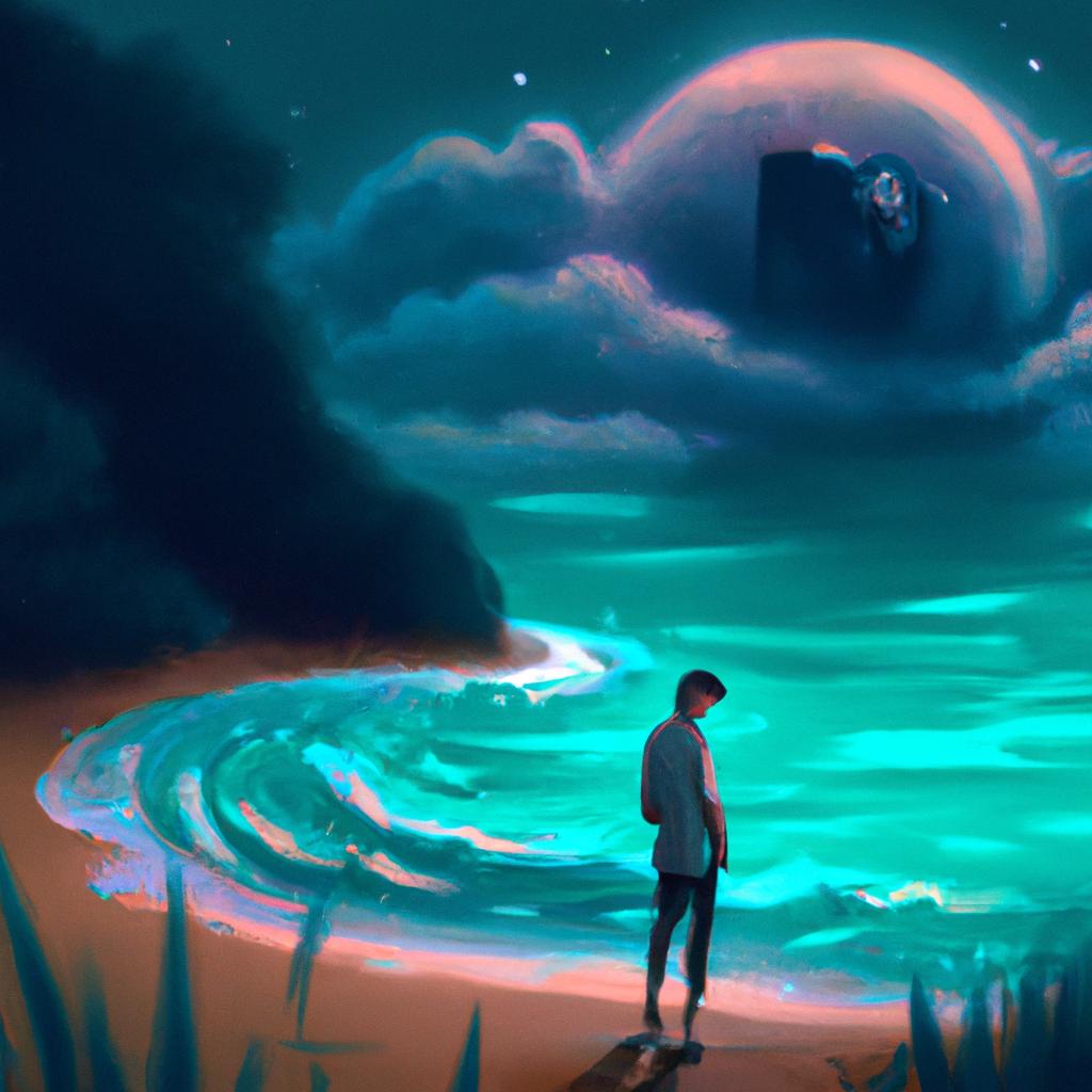 Imagem de capa do post Sonhar com Homem Desconhecido e Bonito: Descubra o Significado! com um desenho digital