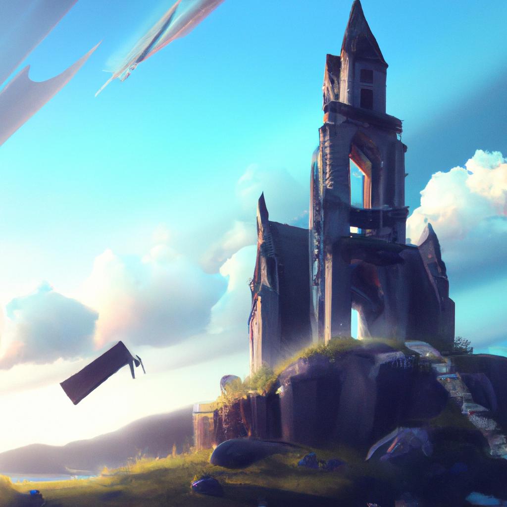 Imagem de capa do post Sonhar com Igreja Caindo: Descubra o que Significa! com um desenho digital