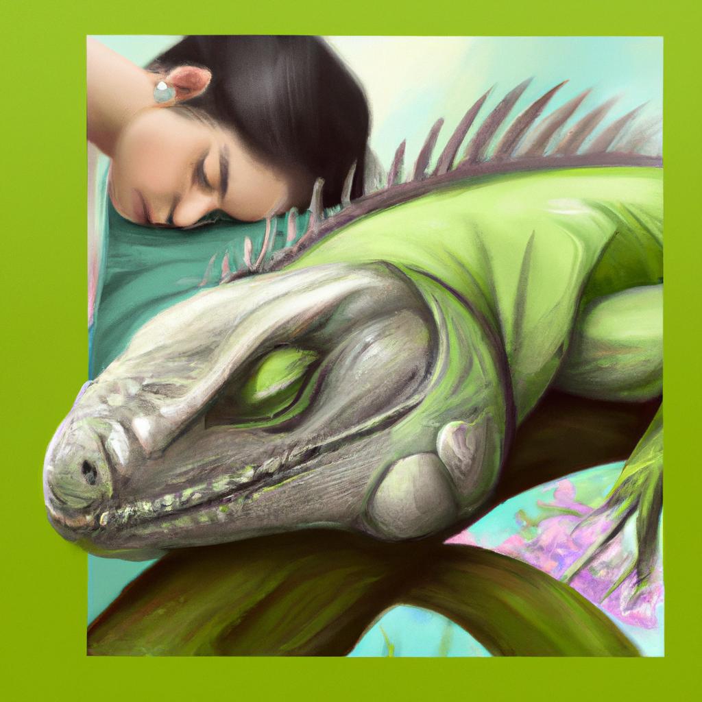 Sonhar com Iguanas: Descubra Seu Verdadeiro Significado! 2 ilustação digital de
Sonhar com Iguanas: Descubra Seu Verdadeiro Significado!