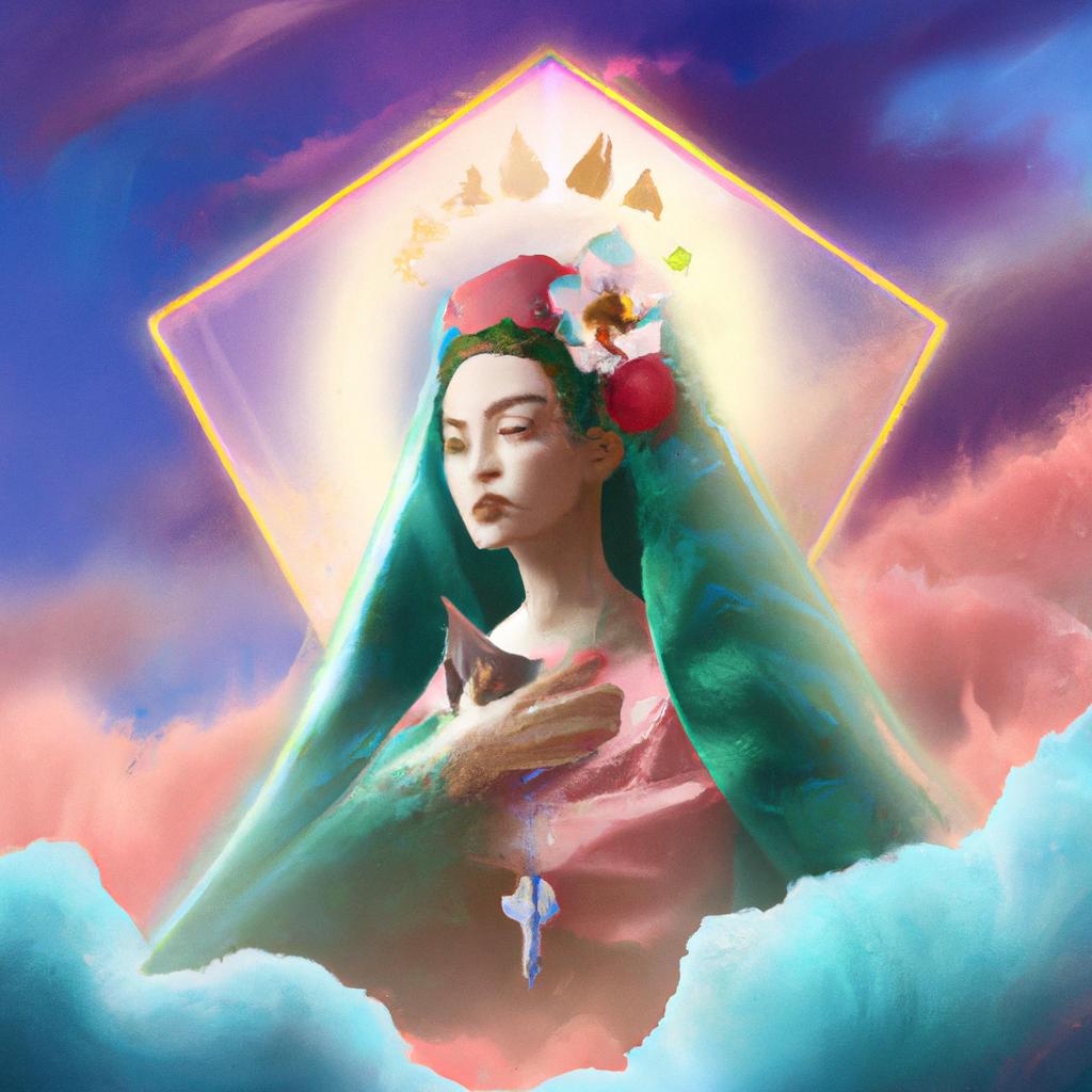 Imagem de capa do post Descubra o Que Significa Sonhar com Imagem de Nossa Senhora Aparecida! com um desenho digital