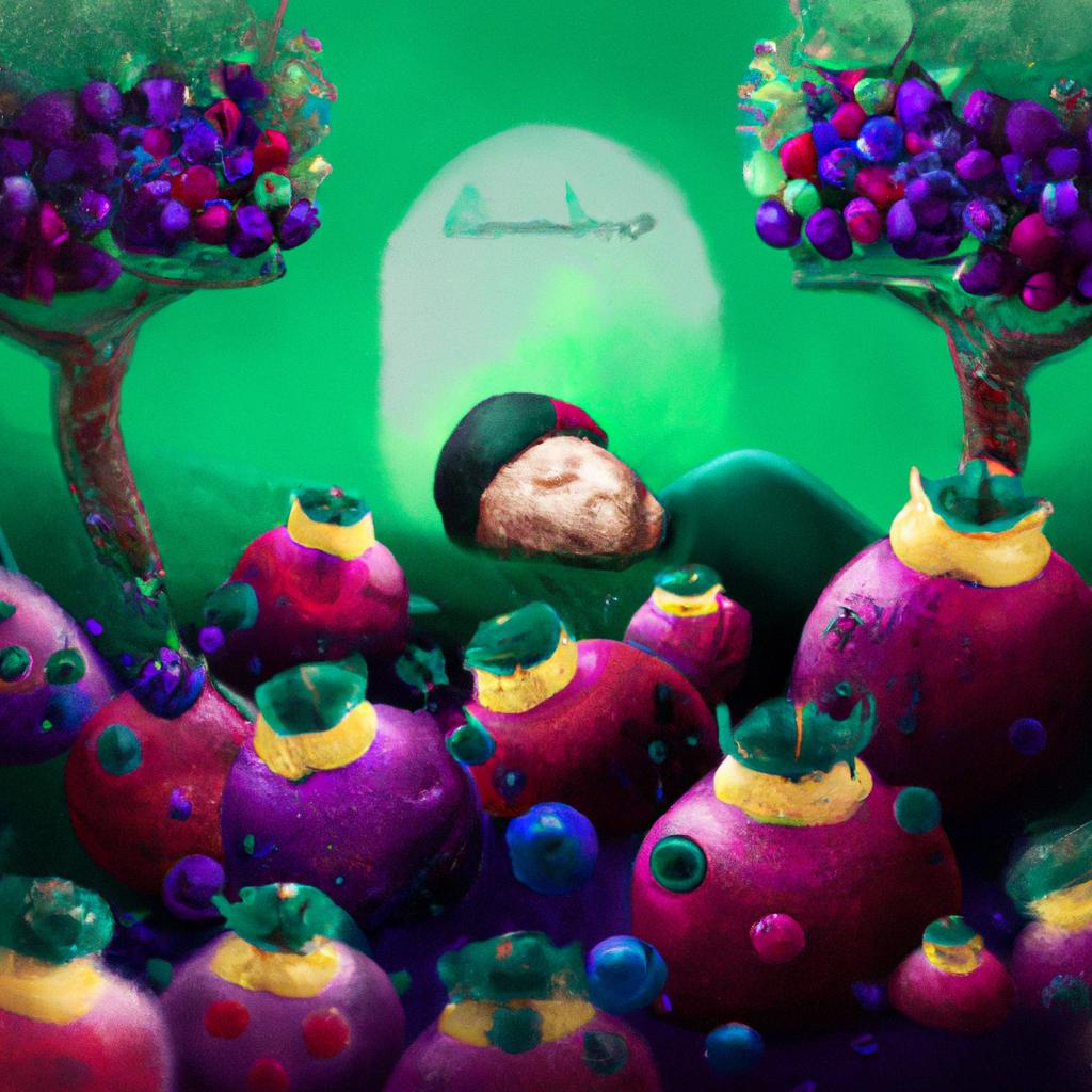 Imagem de capa do post "Descubra o Significado de Sonhar com Jabuticaba Grande!" com um desenho digital