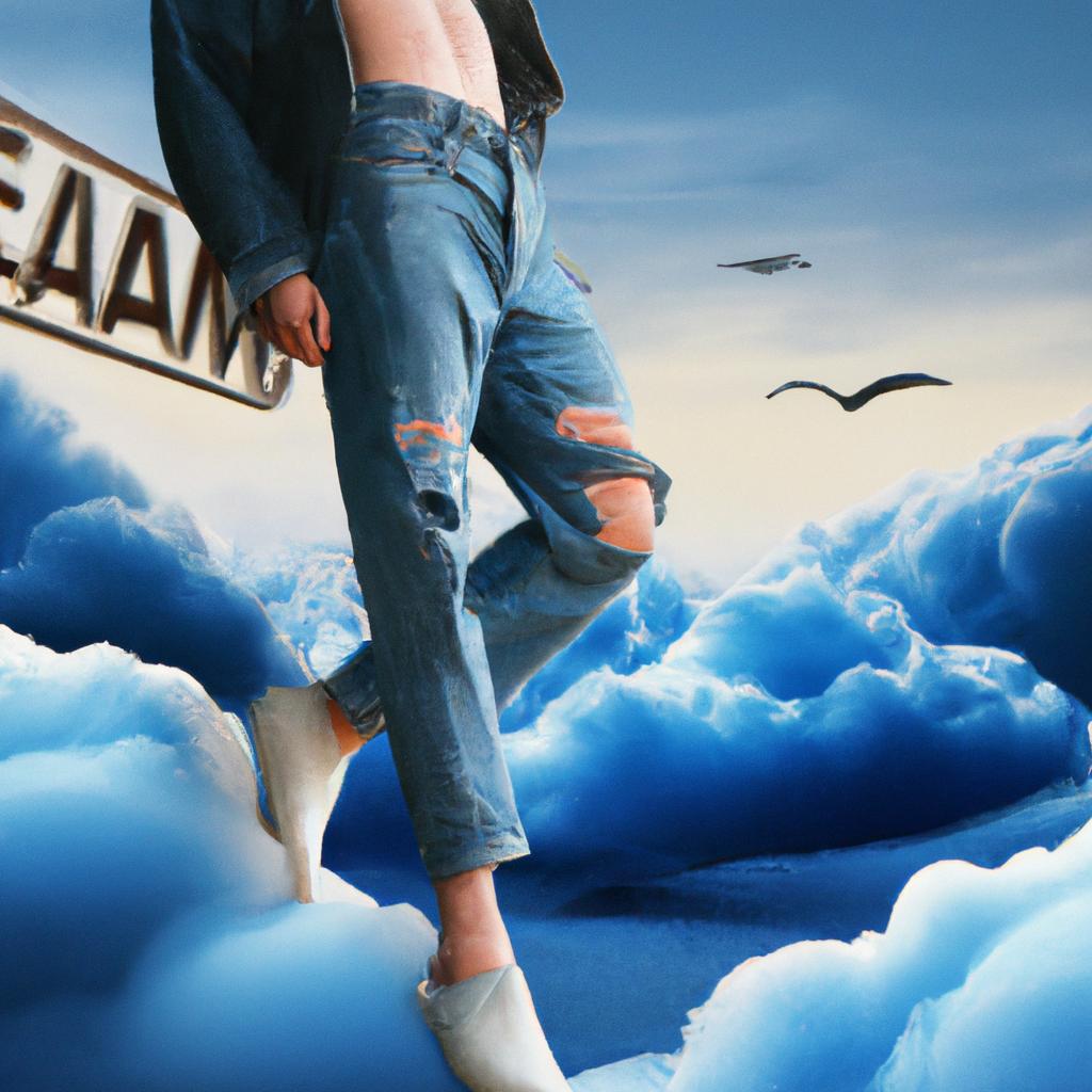 Imagem de capa do post Sonhar com Jeans: Descubra o Significado dos Seus Sonhos! com um desenho digital