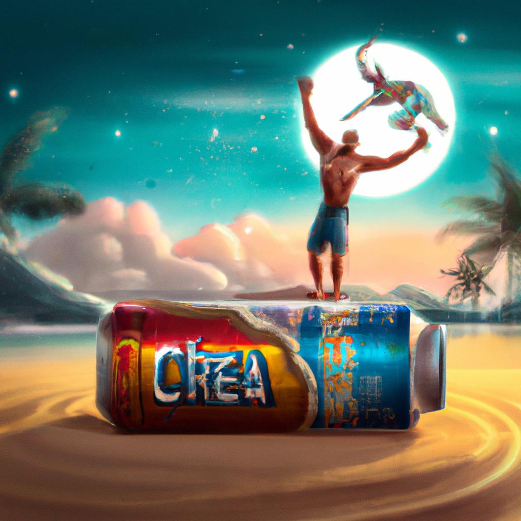 Imagem de capa do post "Descubra o que Sonhar com Lata de Cerveja e Jogo do Bicho Significa!" com um desenho digital