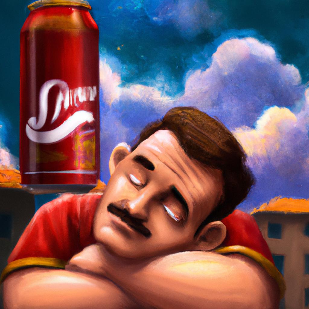 Imagem de capa do post Sonhar com Lata de Cerveja: Descubra o Significado! com um desenho digital