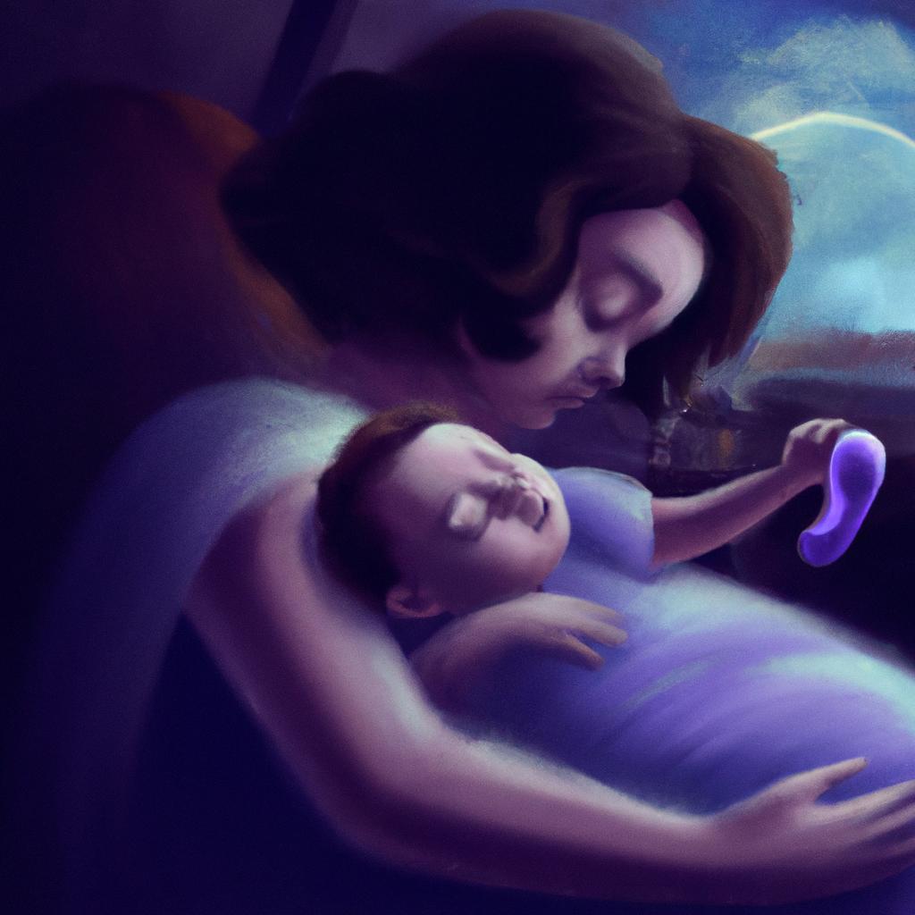 Imagem de capa do post Descubra o Significado Atrás de "Sonhar com Leite Materno Vazando" com um desenho digital