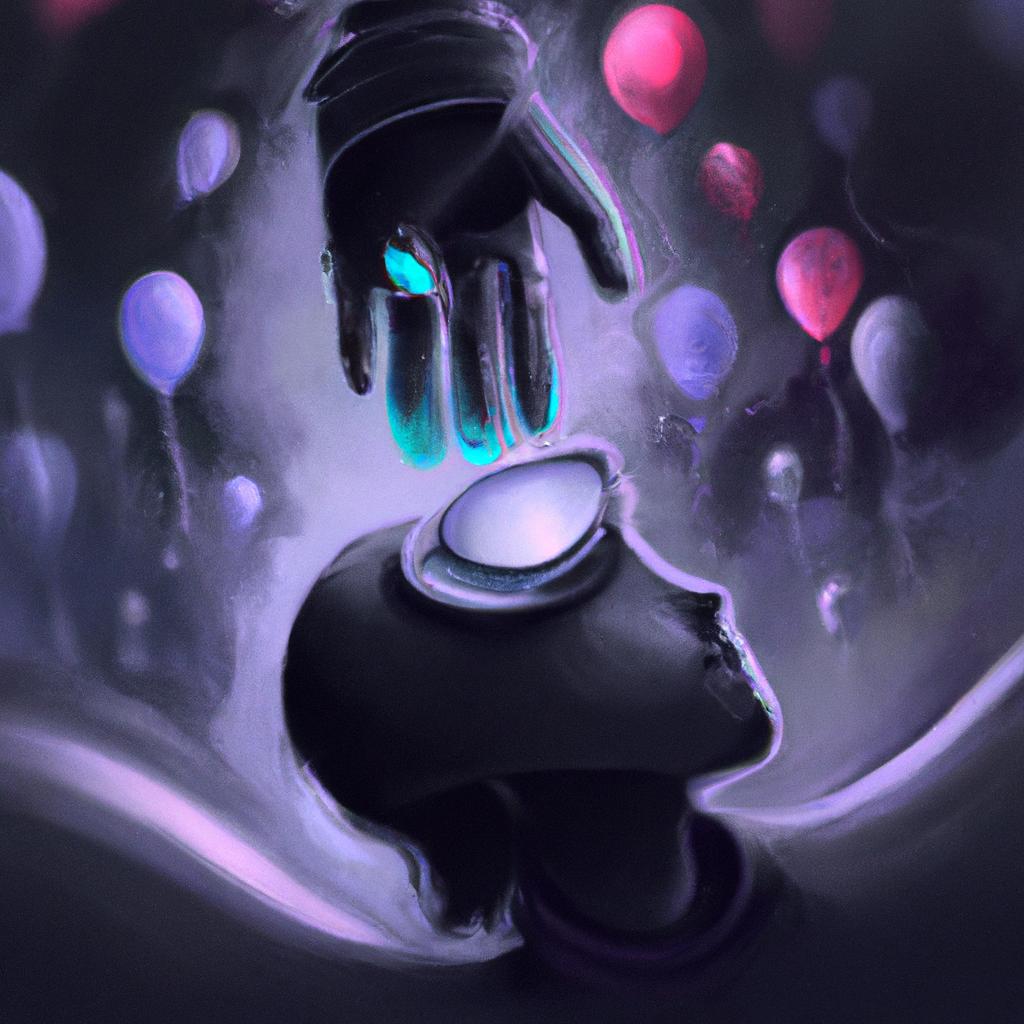Imagem de capa do post "Descubra o que Significa Sonhar com Luva Preta!" com um desenho digital