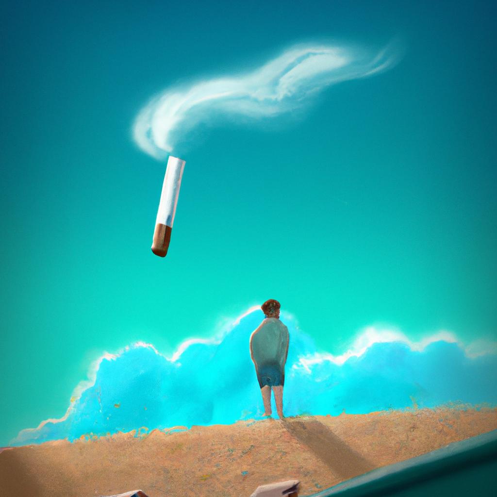 Imagem de capa do post "Descubra o Significado de Sonhar com Maço de Cigarro!" com um desenho digital