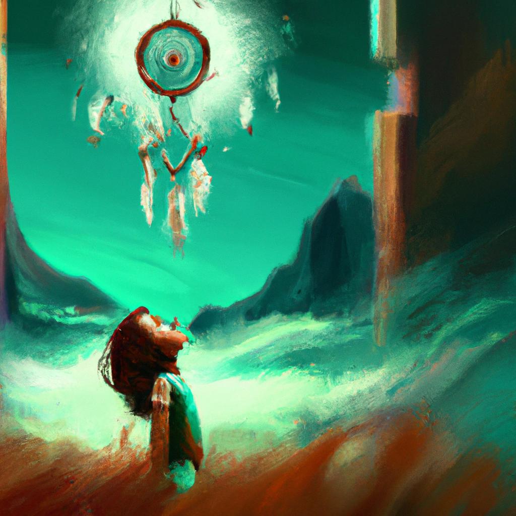Imagem de capa do post "Descubra o Significado de Sonhar Com Macumba Feita!" com um desenho digital