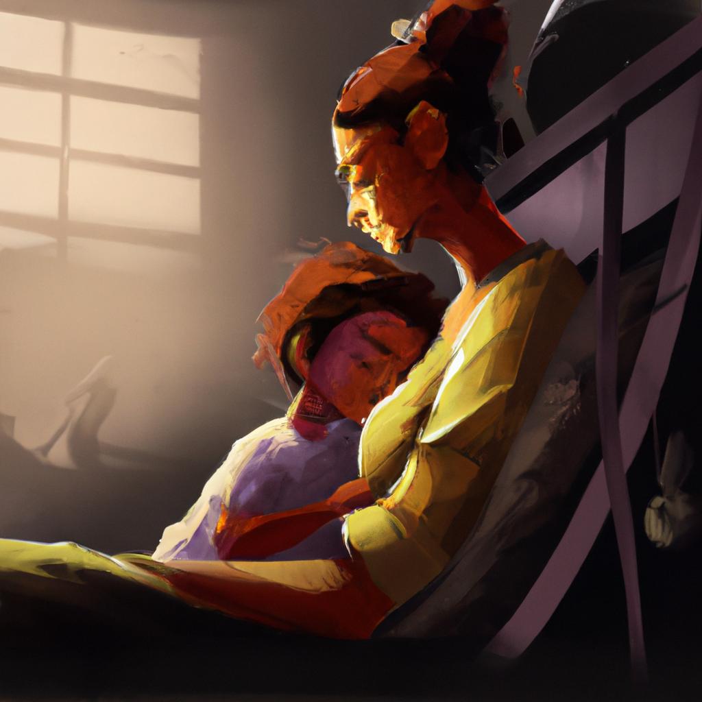 Imagem de capa do post "Descubra o Significado de Sonhar com Mãe Brigando!" com um desenho digital
