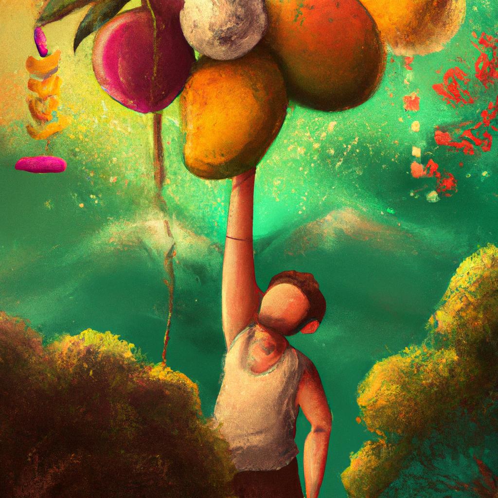 sonhar com mangueira carregada de frutos3